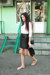 Feet - Albina - 2016-03-26 Barefoot office girl