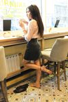 Feet - Albina - 2016-03-26 Barefoot office girl