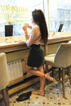 Feet - Albina - 2016-03-26 Barefoot office girl