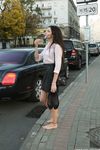 Feet - Albina - 2016-03-26 Barefoot office girl
