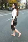 Feet - Albina - 2016-03-26 Barefoot office girl