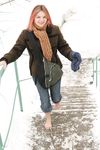 Feet - Alenka - 2006-08-19 Russian barefoot winter