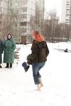 Feet - Alenka - 2006-08-19 Russian barefoot winter