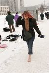 Feet - Alenka - 2006-08-19 Russian barefoot winter