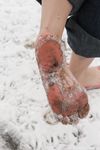Feet - Alenka - 2006-08-19 Russian barefoot winter