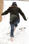 Feet - Alenka - 2006-08-19 Russian barefoot winter
