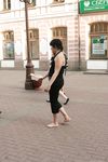 Feet - Alexandra + Olga A - 2011-04-02 Two girls in the center of Moscow