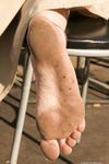 Feet - Alexandra - 2010-08-08 Hot asphalt and bare feet