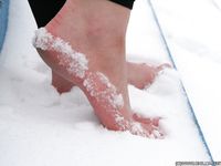 Feet - Alexandra B - 2011-06-09 Snow fun