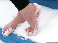 Feet - Alexandra B - 2011-06-09 Snow fun