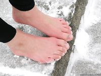 Feet - Alexandra B - 2011-06-09 Snow fun
