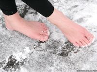 Feet - Alexandra B - 2011-06-09 Snow fun