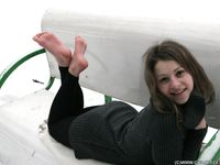Feet - Alexandra B - 2011-06-09 Snow fun