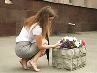 Feet - Alexandra E - 2013-09-20 Office girl