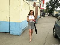 Feet - Alexandra E - 2013-09-20 Office girl