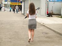 Feet - Alexandra E - 2013-09-20 Office girl