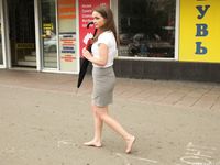 Feet - Alexandra E - 2013-09-20 Office girl