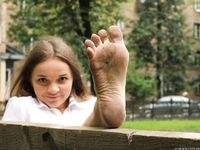 Feet - Alexandra E - 2013-09-20 Office girl