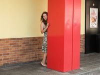 Feet - Alina A - 2015-04-22 Delightful barefoot girl