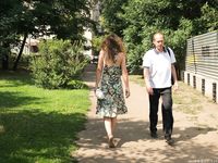 Feet - Alina A - 2015-04-22 Delightful barefoot girl