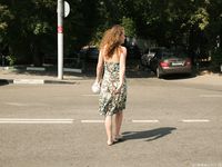 Feet - Alina A - 2015-04-22 Delightful barefoot girl