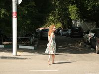 Feet - Alina A - 2015-04-22 Delightful barefoot girl