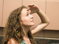 Feet - Alina A - 2015-04-22 Delightful barefoot girl