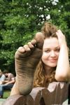 Feet - Alina A - 2015-04-22 Delightful barefoot girl