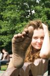 Feet - Alina A - 2015-04-22 Delightful barefoot girl