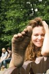 Feet - Alina A - 2015-04-22 Delightful barefoot girl