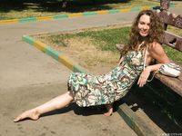 Feet - Alina A - 2015-04-22 Delightful barefoot girl