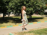 Feet - Alina A - 2015-04-22 Delightful barefoot girl