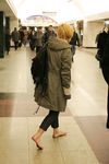 Feet - Alisa - 2011-03-27 Crazy barefoot girl in snowy streets
