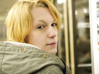 Feet - Alisa - 2011-03-27 Crazy barefoot girl in snowy streets