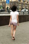 Feet - Alisa A - 2013-01-03 Hot beauty in T-shirt and shorts