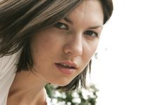 Feet - Alisa A - 2013-01-03 Hot beauty in T-shirt and shorts