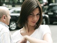 Feet - Alisa A - 2013-01-03 Hot beauty in T-shirt and shorts