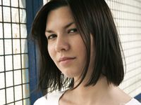 Feet - Alisa A - 2013-01-03 Hot beauty in T-shirt and shorts