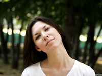 Feet - Alisa A - 2013-01-03 Hot beauty in T-shirt and shorts