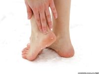 Feet - Alyona A - 2012-06-21 Cheerful barefoot girl