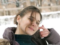 Feet - Alyona A - 2012-06-21 Cheerful barefoot girl