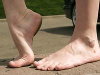 Feet - Alyona B - 2012-08-07 The first barefoot experience