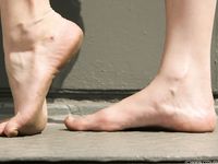 Feet - Alyona B - 2012-08-07 The first barefoot experience