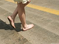 Feet - Alyona B - 2012-08-07 The first barefoot experience