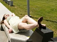 Feet - Alyona B - 2012-08-07 The first barefoot experience