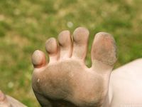 Feet - Alyona B - 2012-08-07 The first barefoot experience