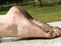 Feet - Alyona B - 2012-08-07 The first barefoot experience