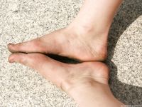 Feet - Alyona B - 2012-08-07 The first barefoot experience
