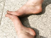 Feet - Alyona B - 2012-08-07 The first barefoot experience