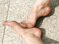 Feet - Alyona B - 2012-08-07 The first barefoot experience